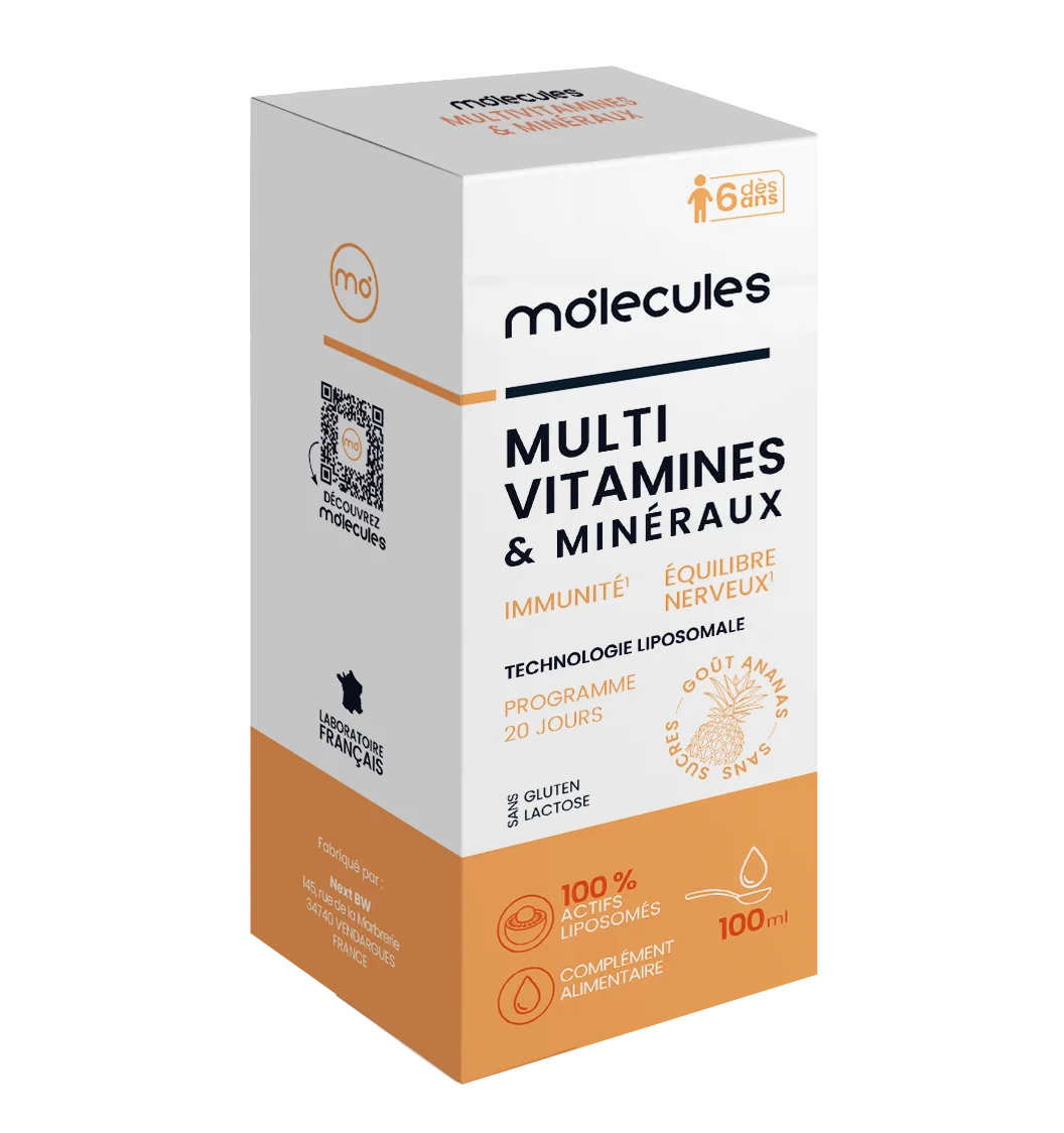 MULTIVITAMINES & MINÉRAUX SIROP MOLECULES